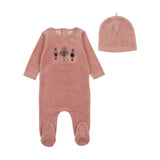 Bee & Dee HJRG Grapefruit Jumprope Footie & Hat