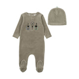 Bee & Dee HJRS Sage Jumprope Footie & Hat