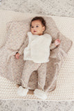 Kipp 3009 Ivory Sherpa Booties