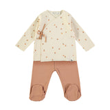 Babyclic Little Fruits Cinnamon Jacket + Pants