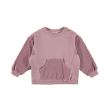 Babyclic Plush Terry Sweatshirt Aran Grape