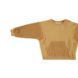 Babyclic Plush Terry Sweatshirt Aran Mustard