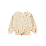 Babyclic Little Fruits Cinnamon Waffled Sweatshirt