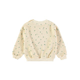 Babyclic Little Fruits Green Waffled Sweatshirt