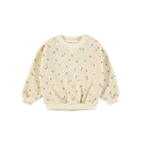 Babyclic Little Fruits Green Waffled Sweatshirt