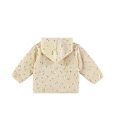 Babyclic Little Fruits Green Quilted Waffled Jacket