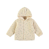 Babyclic Little Fruits Green Quilted Waffled Jacket