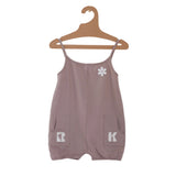 Retrokid Mia French Terry Romper Lavender