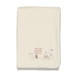 Bee & Dee HLNIB Ivory Boys Little Nursery Blanket