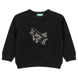 Mini P P4501 Airplane Sweatshirt B&W