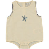 Bebe Organic Palmer Romper Sea Side