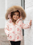 Pramie 2434 Pink Floral Girls Jacket