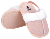 Stephan Baby Fur Baby Slippers Pink