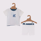 RetroKid Baby Boys Set with Denim Logo