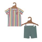 Retrokid Summer Stripe Baby Boy Set