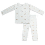 Milk Denmark Blossom Ivory Ribbed set