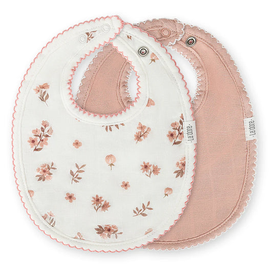 Adora Bib Set - Rose Floral Girls 960