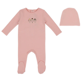 Mini Label Dancing Dolls Footie & Hat Pink/Girls