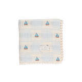 Bebe Organic Sailor Special Blanket Boat Patchwork