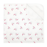 inii mini Chenille Bunny Girs Blanket