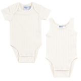 Kipp TD2926 Pointelle Bodysuit Set White