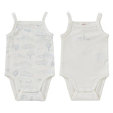 Kipp Cloud Nine Onesie Set Of 2 Blue