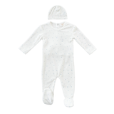 Kipp 3010 Pink Bud Romper & Hat Set