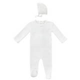 Kipp TD3018 White Bebe Romper & Hat