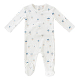 Kipp 3021 Blue Hot Air Balloon Romper & Hat