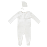 Kipp 3032 White Bisous Romper & Hat Set