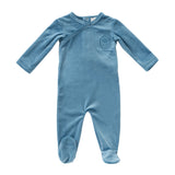 Kipp TD3043 Blue Embroidered Romper
