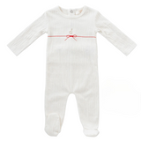 Kipp 3136 String Bow Romper Red