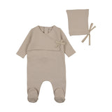 Bee & Dee HTPFC French Chateau Textured Pointelle Footie & Hat