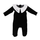 Coton Pompom 2327 Little Prince Black Footie