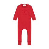 RetroKid Scarlett Velour Stamped Baby Romper