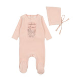 Bee & Dee HVWBS Light Pink Window Footie & Hat
