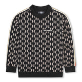 Karl Lagerfeld 30255 Noir Beige Boy Sweatshirt