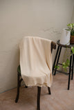 Bayiri Milk Knitted Blanket