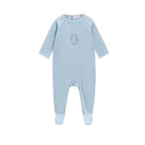 Oubon ss048 Lamb Blue Footie