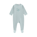 Oubon ss042 Duck Blue Footie