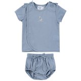 Kipp TD2939 Linen Wrap Set Blue