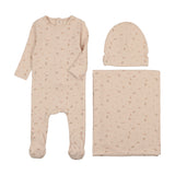 Mema Knits M09 Floral Pink
