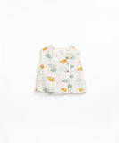 Play Up Sea shell printed woven shirt & Bloomer