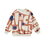 Babyclic SS24 Geo Terracotta Sweatshirt