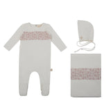 Citrine SS24 Lace Embroidery White/Pink