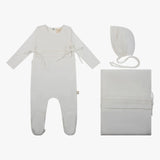Citrine SS24 Tucked Bib White