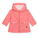 Carrement Beau Girls Hooded Raincoat