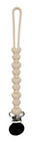 Love You More Pacifier & Teether Clip