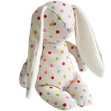 Alimrose Floppy Bunny Linen Confetti Spot