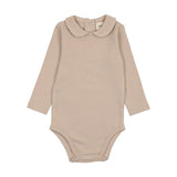 Mema Knits M102 Solid Onesie Oatmeal